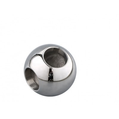 Balls for alloy ball valves 2019 Stainless Steel valve ball curved trough