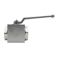 3 way high pressure npt 2'' ball valve 315bar 4568psi