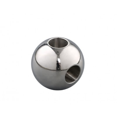 Balls for alloy ball valves L Through elbow hollow valve ball without trough 90 elbow ball